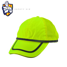 Professional design Summer Breathable Reflective fluorescent safety hat